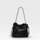 Bucket bag leather crossbody chain bag for women - Memoo.com